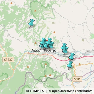 Mappa Via Redipuglia, 63100 Ascoli Piceno AP, Italia (2.3725)