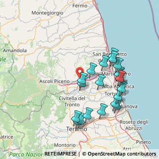 Mappa Via Monte dei Fiori, 63100 Ascoli Piceno AP, Italia (16.0855)