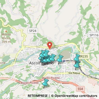 Mappa Viale Federici Marcello, 63100 Ascoli Piceno AP, Italia (0.91667)