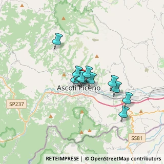 Mappa Viale Federici Marcello, 63100 Ascoli Piceno AP, Italia (2.3875)