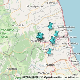 Mappa Via Esino, 63100 Ascoli Piceno AP, Italia (7.63545)