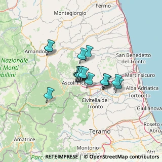 Mappa Via Esino, 63100 Ascoli Piceno AP, Italia (8.77941)