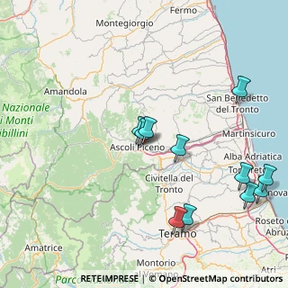 Mappa Via Esino, 63100 Ascoli Piceno AP, Italia (18.75545)