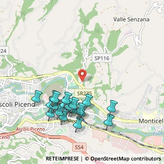 Mappa Via Esino, 63100 Ascoli Piceno AP, Italia (1.138)