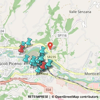 Mappa Via Esino, 63100 Ascoli Piceno AP, Italia (1.0205)