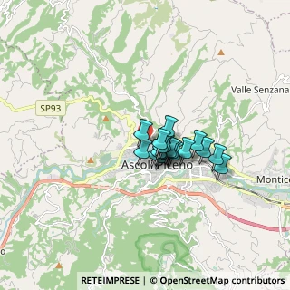 Mappa Via Macalle, 63100 Ascoli Piceno AP, Italia (1.035)