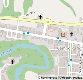 Mappa Viale Federici Marcello, 63100 Ascoli Piceno AP, Italia (0.13846)