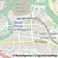 地図 Ascoli Piceno