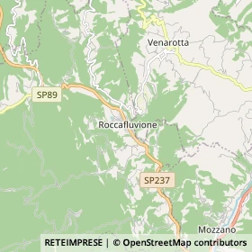 Mappa Roccafluvione