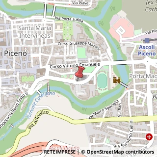 Mappa Viale Alcide De Gasperi, 16, 63100 Ascoli Piceno, Ascoli Piceno (Marche)