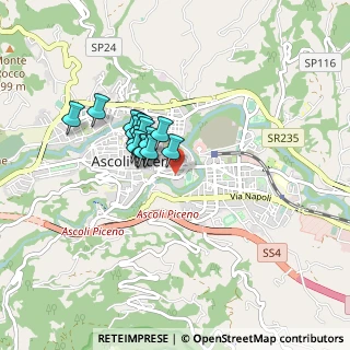 Mappa Via S. Germano, 63100 Ascoli Piceno AP, Italia (0.622)