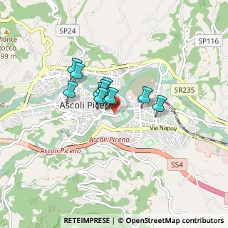 Mappa Via S. Germano, 63100 Ascoli Piceno AP, Italia (0.55818)