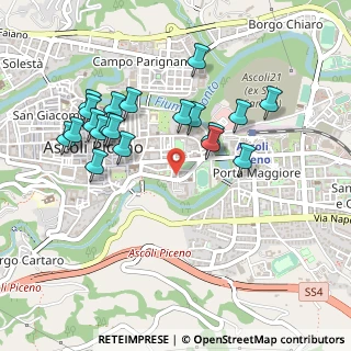 Mappa Via S. Germano, 63100 Ascoli Piceno AP, Italia (0.4935)