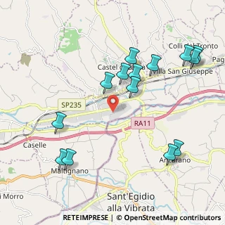 Mappa Via della Colonia, 63100 Campolungo-Villa Sant'Antonio AP, Italia (2.37929)