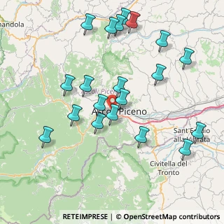 Mappa Via Goffredo Mameli, 63100 Ascoli Piceno AP, Italia (8.8255)