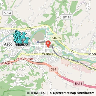 Mappa Via F. Kennedy John, 63100 Ascoli Piceno AP, Italia (1.45231)