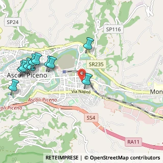 Mappa Via F. Kennedy John, 63100 Ascoli Piceno AP, Italia (1.27727)