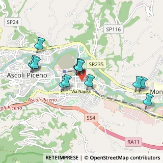 Mappa Via Fermo, 63100 Ascoli Piceno AP, Italia (0.98615)