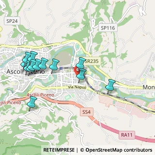 Mappa Via Fermo, 63100 Ascoli Piceno AP, Italia (1.14769)