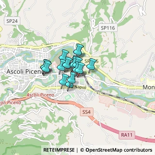 Mappa Via F. Kennedy John, 63100 Ascoli Piceno AP, Italia (0.4845)