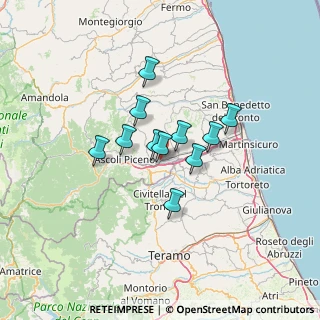 Mappa Zona Ind. Campolungo Area Marini, 63100 Ascoli Piceno AP, Italia (9.48545)