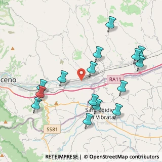 Mappa Viale dei Mutilati e Invalidi del Lavoro, 63100 Campolungo-Villa Sant'Antonio AP, Italia (4.71533)