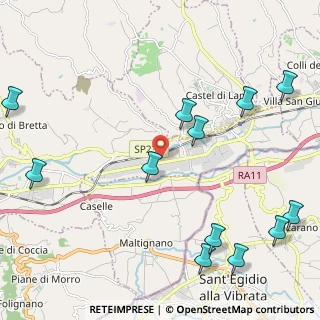 Mappa Viale dei Mutilati e Invalidi del Lavoro, 63100 Campolungo-Villa Sant'Antonio AP, Italia (2.96667)