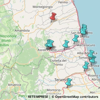 Mappa , 63100 Ascoli Piceno AP, Italia (18.99077)