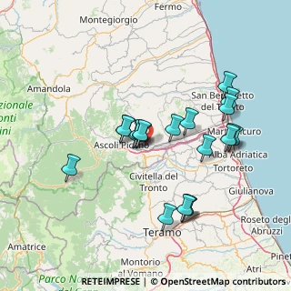 Mappa SS4-BIVIO Poggio Di Bretta, 63100 Ascoli Piceno AP, Italia (14.12)