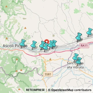 Mappa SS4-BIVIO Poggio Di Bretta, 63100 Ascoli Piceno AP, Italia (3.9125)