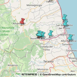 Mappa Via Piacenza, 63100 Ascoli Piceno AP, Italia (17.25909)
