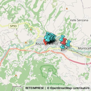 Mappa Rua del Cieco, 63100 Ascoli Piceno AP, Italia (0.67944)