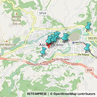 Mappa Rua del Cieco, 63100 Ascoli Piceno AP, Italia (0.66091)