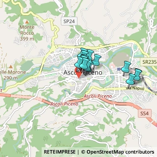 Mappa Rua del Cieco, 63100 Ascoli Piceno AP, Italia (0.58188)