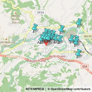 Mappa Via del Crocifisso, 63100 Ascoli Piceno AP, Italia (0.71222)