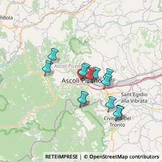 Mappa Rua del Cieco, 63100 Ascoli Piceno AP, Italia (5.87308)