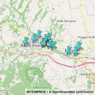 Mappa Via Montecassino, 63100 Ascoli Piceno AP, Italia (1.24417)