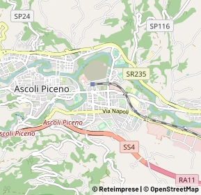 Mappa 63100 Ascoli Piceno AP, Italia (0.5825)