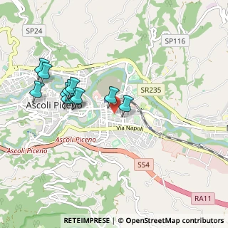 Mappa Viale Benedetto Croce, 63100 Ascoli Piceno AP, Italia (0.96455)