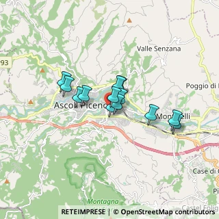 Mappa Viale Benedetto Croce, 63100 Ascoli Piceno AP, Italia (1.21923)