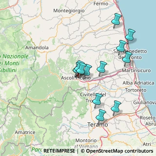 Mappa Viale Benedetto Croce, 63100 Ascoli Piceno AP, Italia (13.74154)
