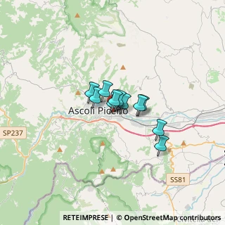 Mappa Viale Benedetto Croce, 63100 Ascoli Piceno AP, Italia (1.74091)