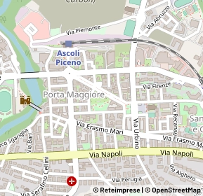 Mappa 63100 Ascoli Piceno AP, Italia (0.1705)
