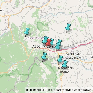 Mappa Viale Benedetto Croce, 63100 Ascoli Piceno AP, Italia (5.67231)