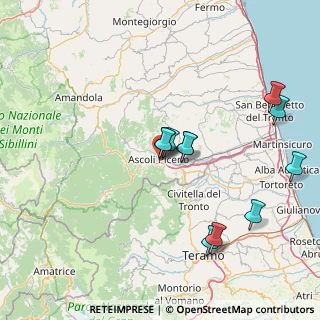 Mappa Via Candido Augusto Vecchi, 63100 Ascoli Piceno AP, Italia (15.22909)