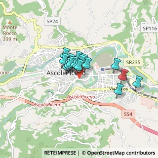 Mappa Via Candido Augusto Vecchi, 63100 Ascoli Piceno AP, Italia (0.54944)