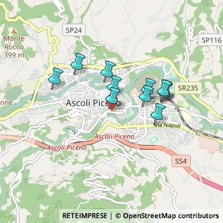 Mappa Via Candido Augusto Vecchi, 63100 Ascoli Piceno AP, Italia (0.77273)