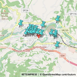Mappa Via Candido Augusto Vecchi, 63100 Ascoli Piceno AP, Italia (0.68611)