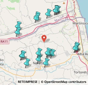 Mappa Via San Rocco, 64010 Controguerra TE, Italia (4.737)