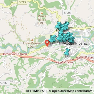 Mappa Via Fratelli Bandiera, 63100 Ascoli Piceno AP, Italia (0.8455)